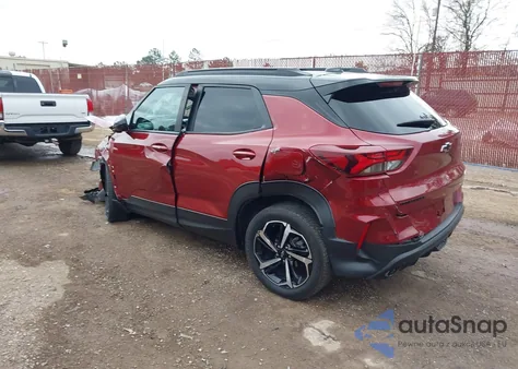 2022 Chevrolet Trailblazer Fwd Rs z USA, uszkodzony, nr VIN KL79MTSLXNB046190